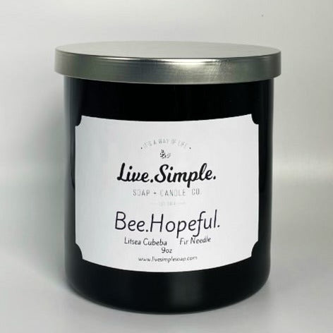 Bee.Hopeful. Candle